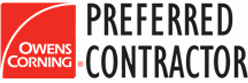 owens corning preferred contractor badge