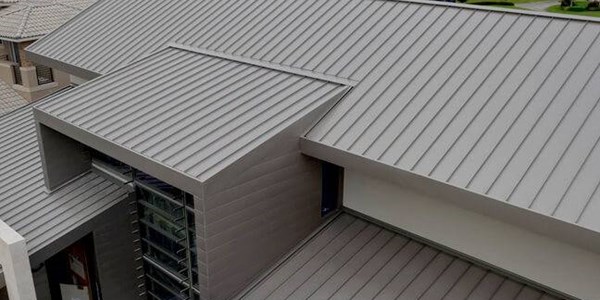 Metal roofing project in Florida