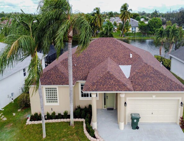 shingle roof replacement completed in florida