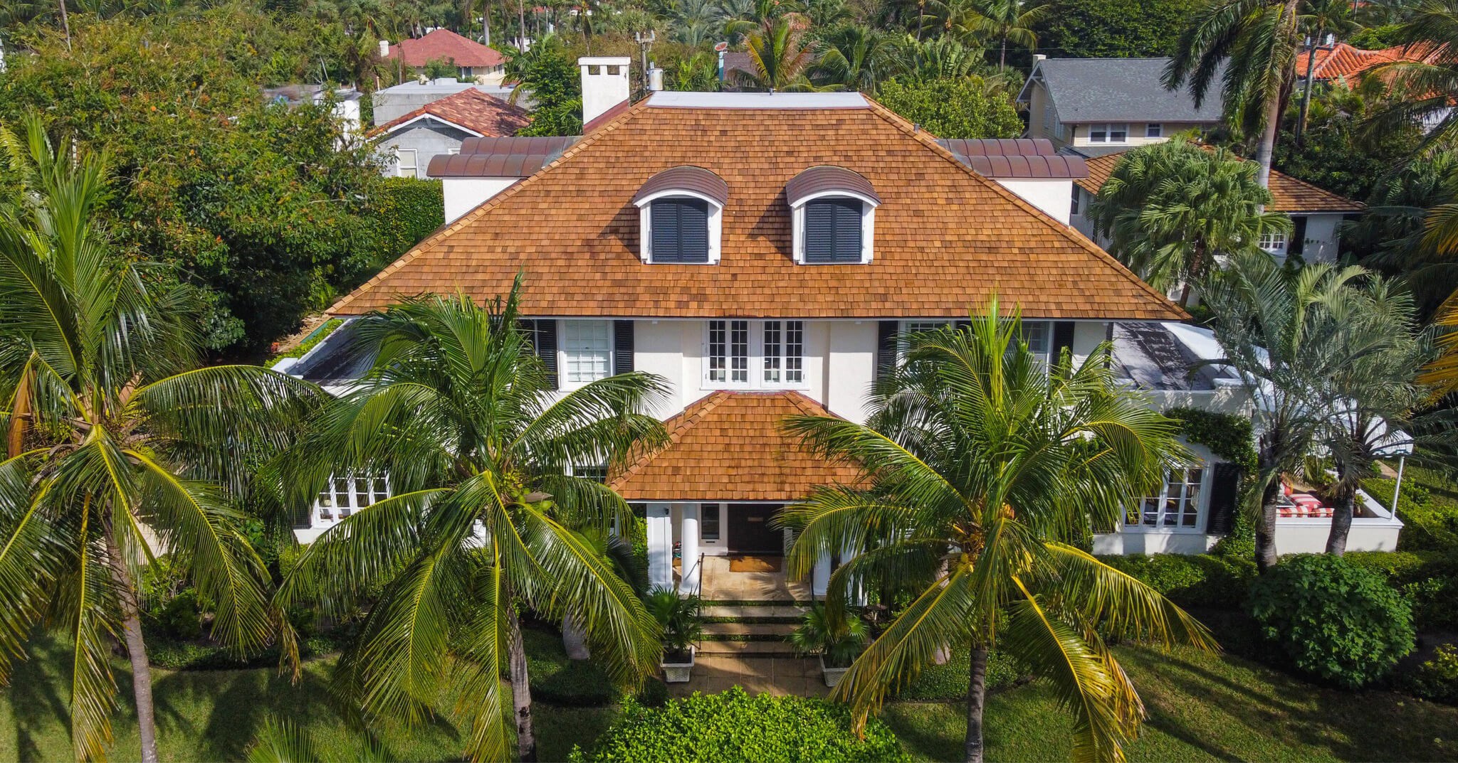 roof installed by local roofing company in florida