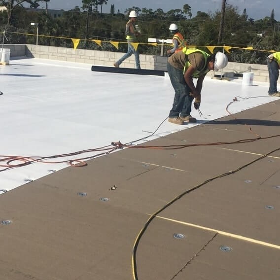 flat roof replacement services in west palm beach