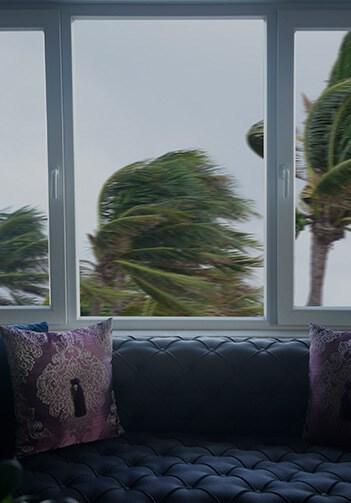 checking storm preparedness during roof inspection in west palm beach