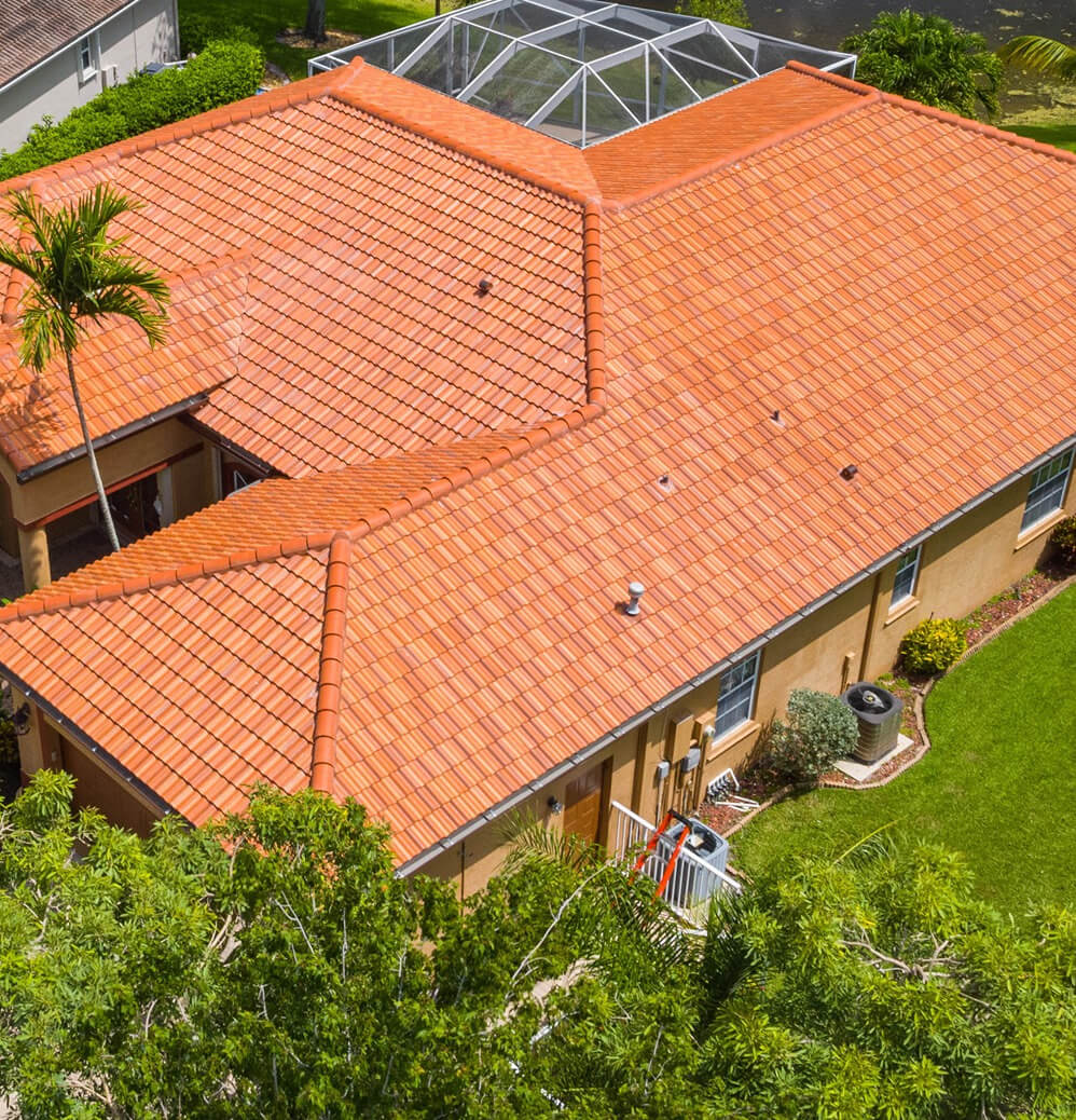 roof showing signs of needing repair in west palm beach
