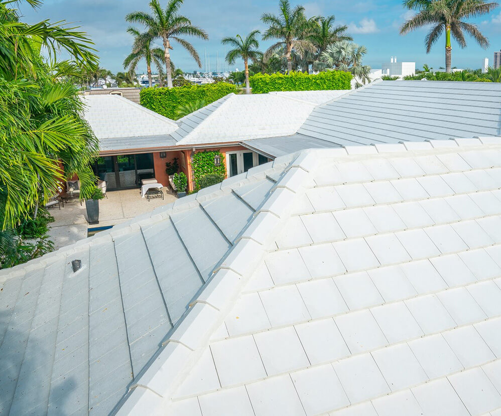 repairing a roof leak in west palm beach