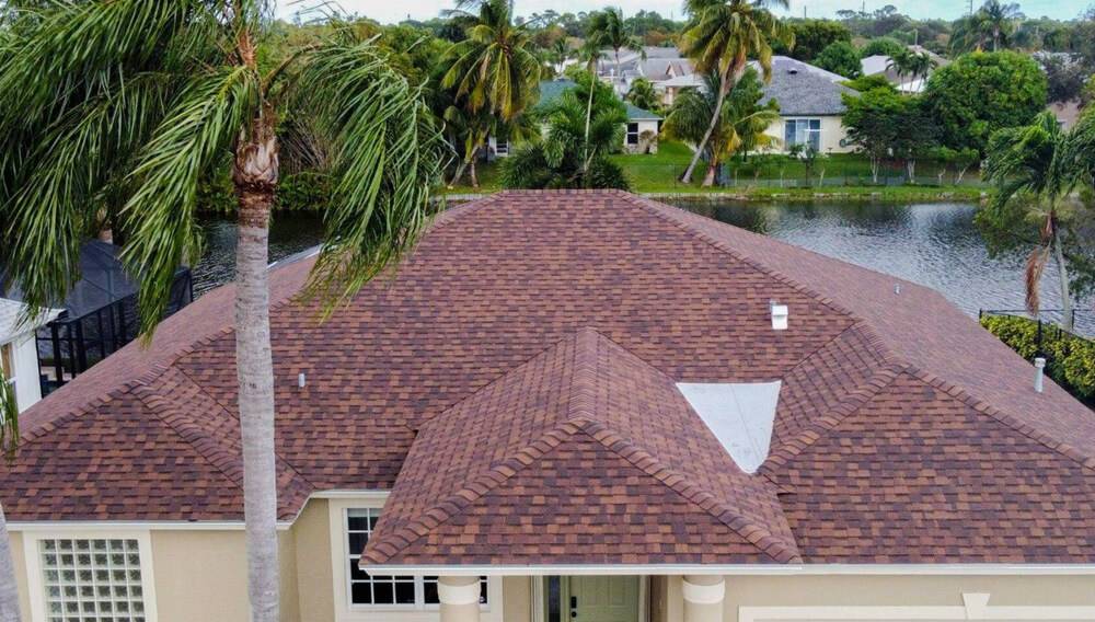 cost of roofing on a home in jensen beach